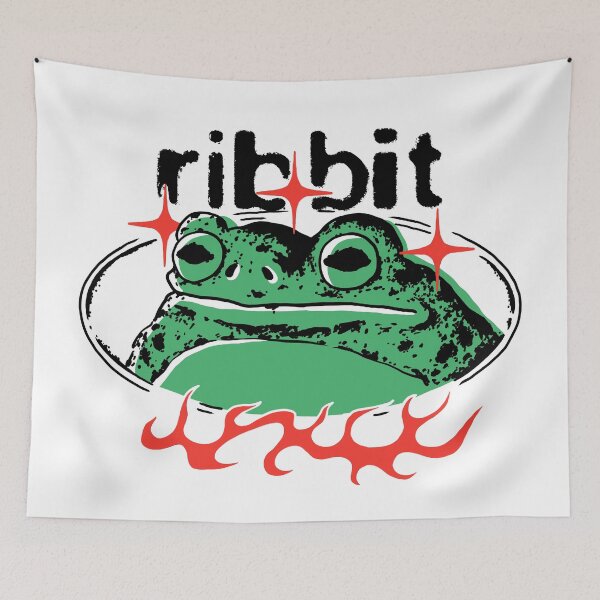 Item preview, Y2k rana ribbit llama designed and sold by PopcornpunkART.