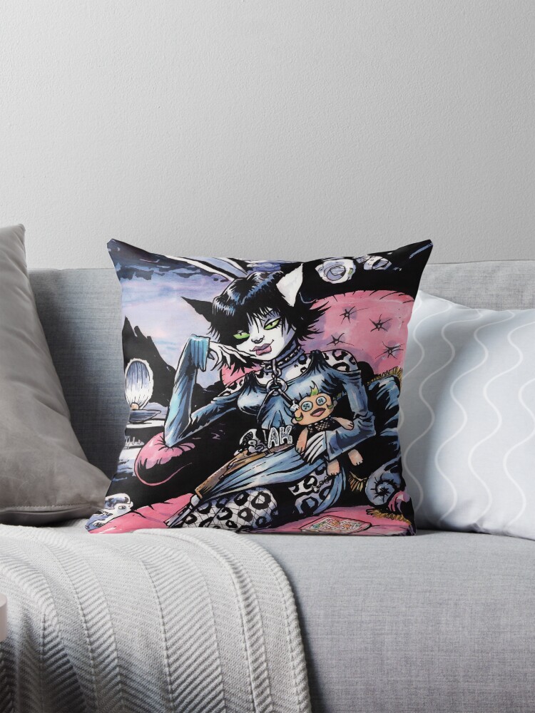 Item preview, Throw Pillow designed and sold by MrChuckles.