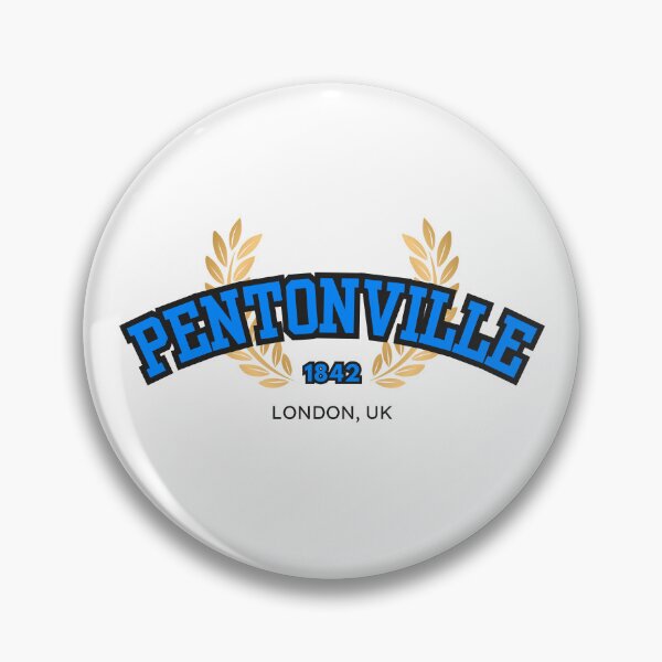 Item preview, Pentonville Prison “Varsity,” Blue and Black designed and sold by UNK-Fatigues.