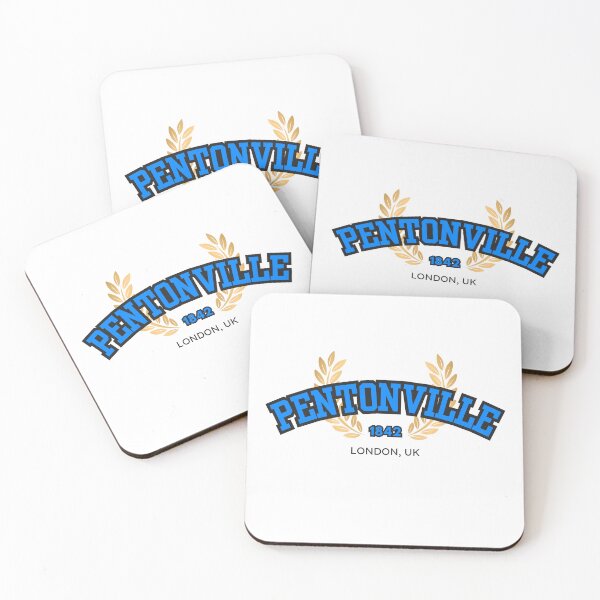 Item preview, Pentonville Prison “Varsity,” Blue and Black designed and sold by UNK-Fatigues.