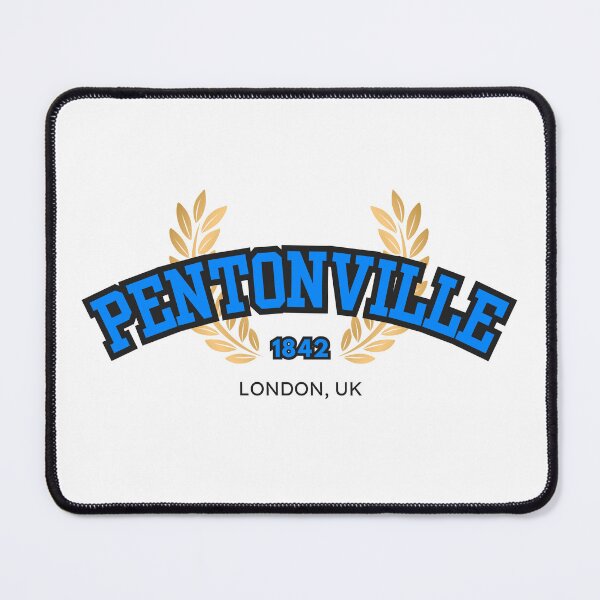 Item preview, Pentonville Prison “Varsity,” Blue and Black designed and sold by UNK-Fatigues.