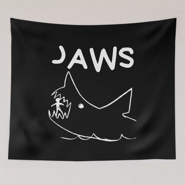 Item preview, Quint’s Man-Eating Shark Drawing designed and sold by UNK-Fatigues.