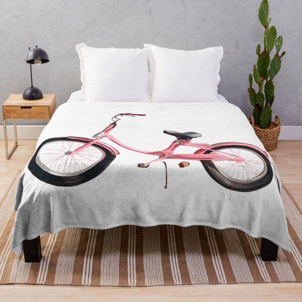 Item preview, A pink bicycle with a pink seat and pink handlebars designed and sold by PWDigitalArt.