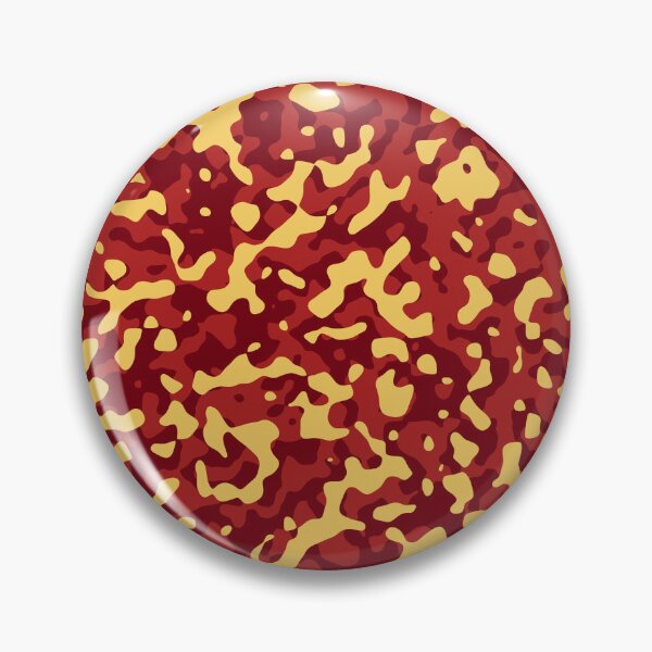 Item preview, Yellow Camouflage in Red and Dark Orange designed and sold by ModdiesColors.