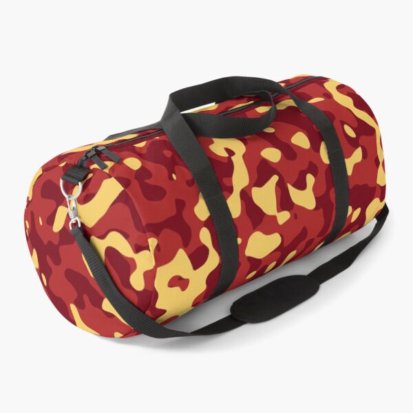 Item preview, Yellow Camouflage in Red and Dark Orange designed and sold by ModdiesColors.