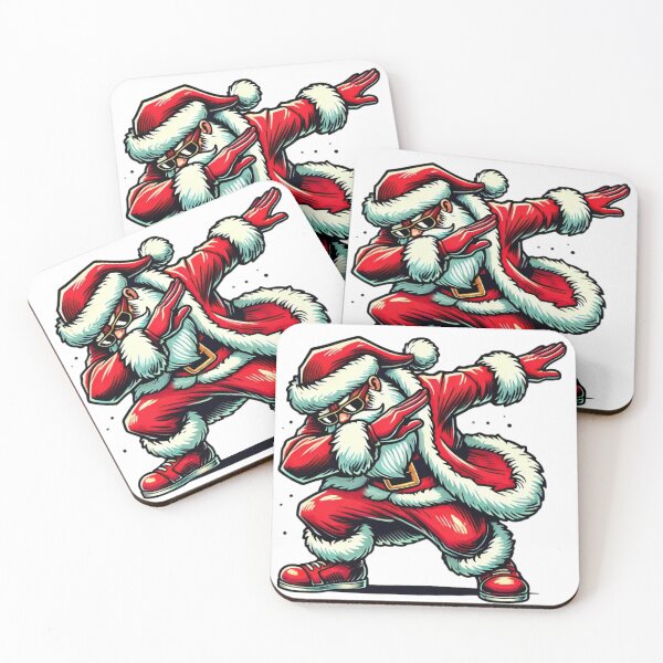 Item preview, Cool Santa Dabbing Christmas Illustration designed and sold by lubushop1.