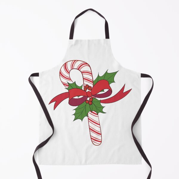 Item preview, Candy Cane With Holly And Ribbon designed and sold by Skull Fern.