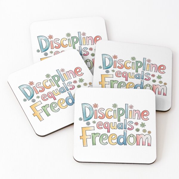 Item preview, Discipline Equals Freedom designed and sold by nimmitrends.