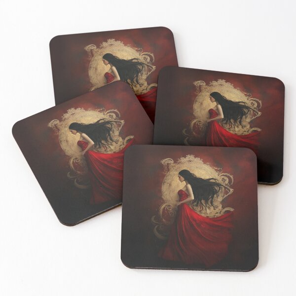 Item preview, The Enchantment of the Red Dress - Otherworldly Beauty designed and sold by chi3-jp.