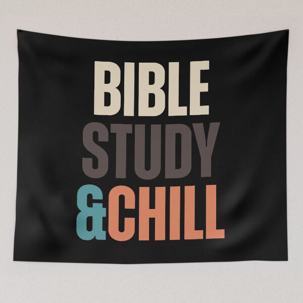 Item preview, Bible Study and Chill - Relaxed Faith Vibes designed and sold by Lillyamstronger.