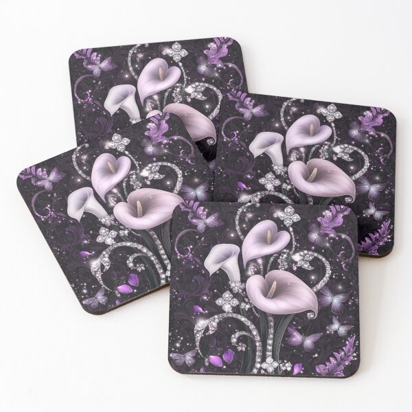 Item preview, Jewelled Calla Lilies designed and sold by Nocturne  Paws.