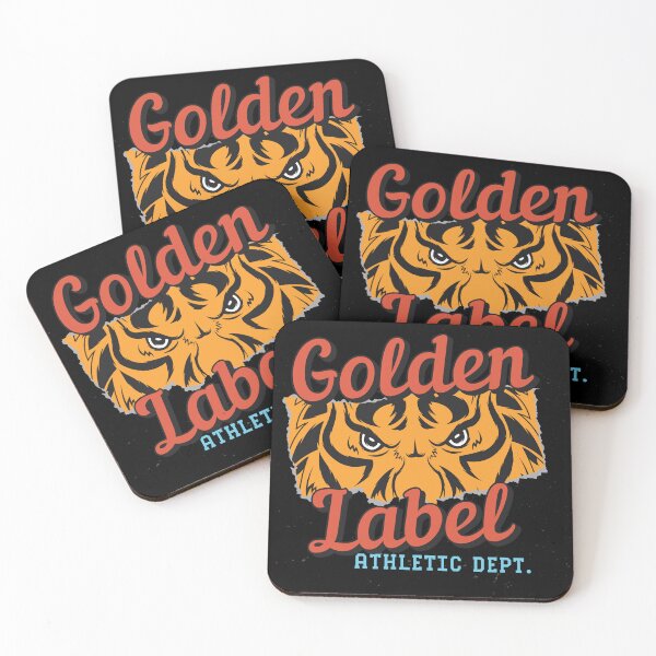 Item preview, Golden label tiger designed and sold by Dad Gang shop .