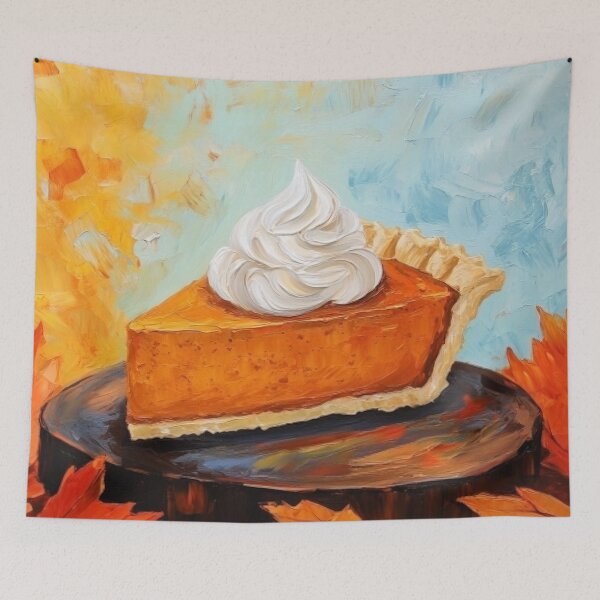 Item preview, Pumpkin Pie Colorful Portrait designed and sold by Amy Olsen.