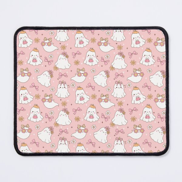 Item preview, Pink Girly Coquette Ghost Pattern designed and sold by ChaosDesigns876.