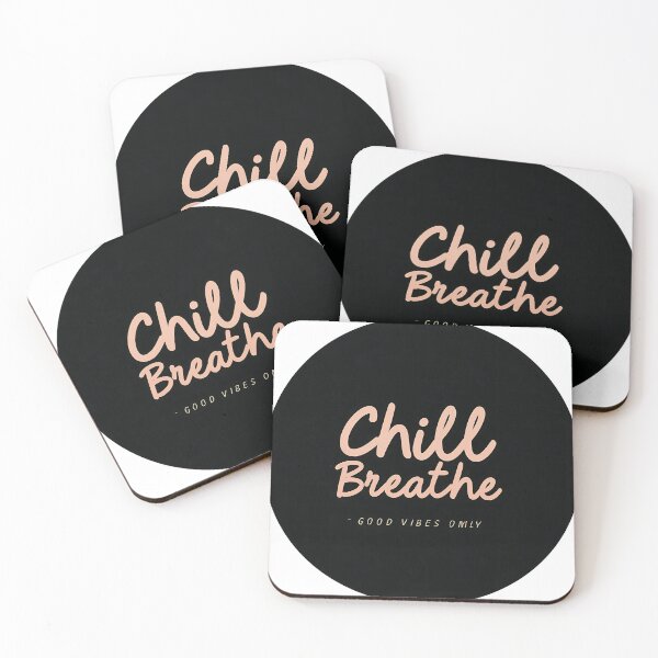 Item preview, Chill & Breathe - Good Vibes Only designed and sold by TeesHearts100.