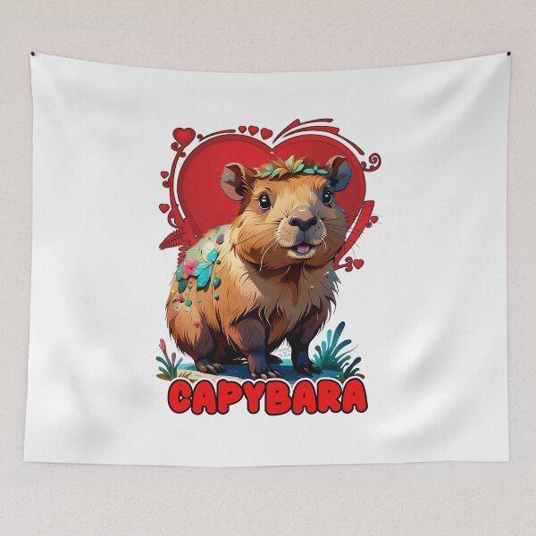 Item preview, Love Capybara by Orikall designed and sold by HippieWorks.