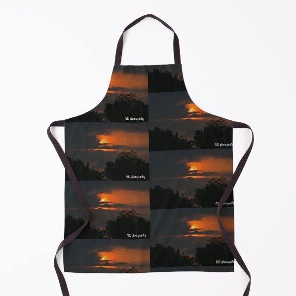Item preview, Sunset layered between clouds and trees designed and sold by Nicholes Dream Visions.
