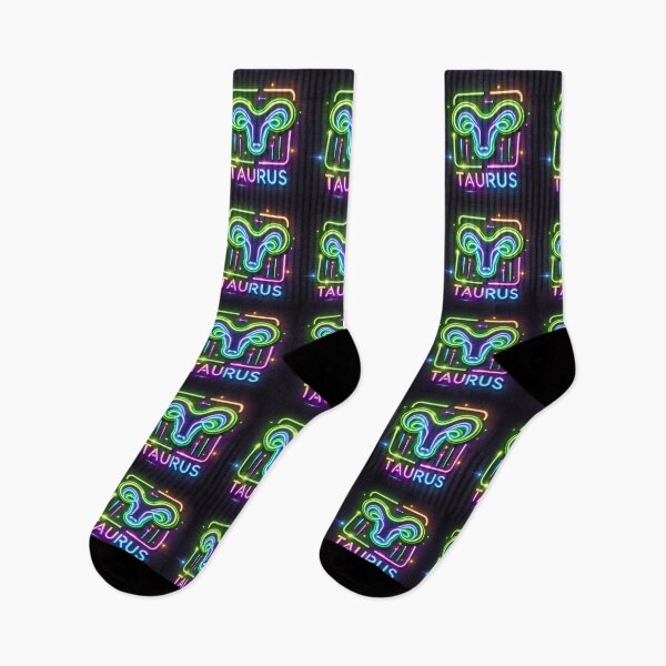 Item preview, Taurus Neon Zodiac Sign designed and sold by Sototos® ⭐⭐⭐⭐⭐.
