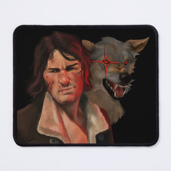Item preview, John marston and wolf  designed and sold by alexlovecowboys.