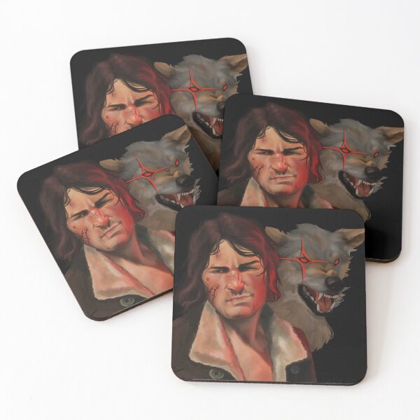 Item preview, John marston and wolf  designed and sold by alexlovecowboys.