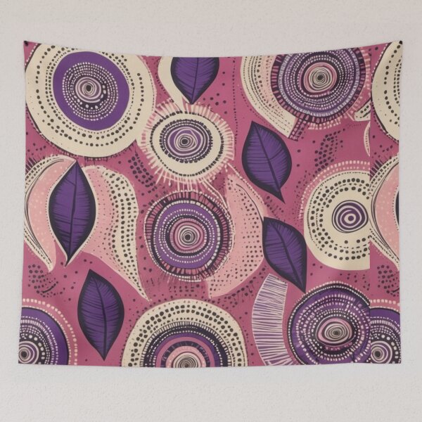 Item preview, Purple African Print Design designed and sold by AnkhLyfeApparel.