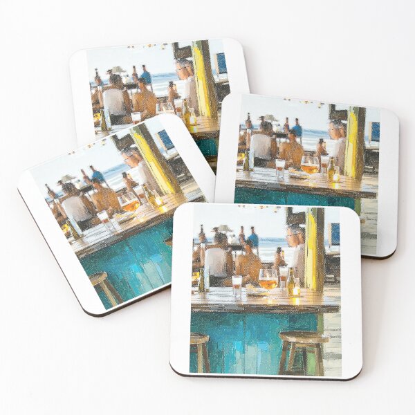 Item preview, Beachside Bar Urban Serenity designed and sold by PanoramaPrints.