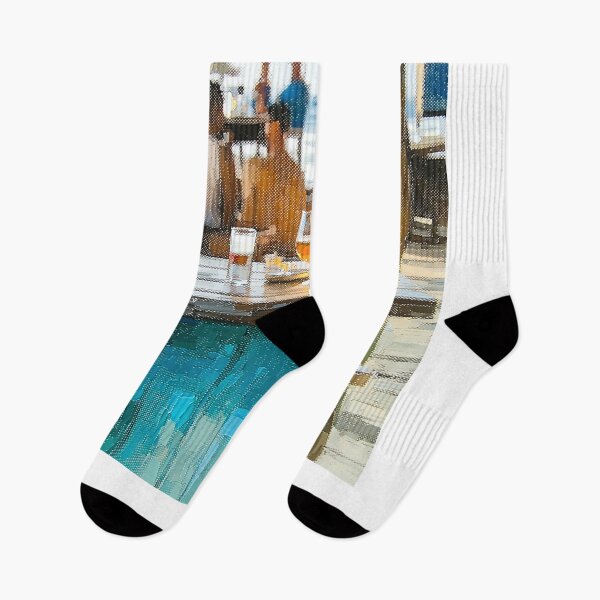 Item preview, Beachside Bar Urban Serenity designed and sold by PanoramaPrints.