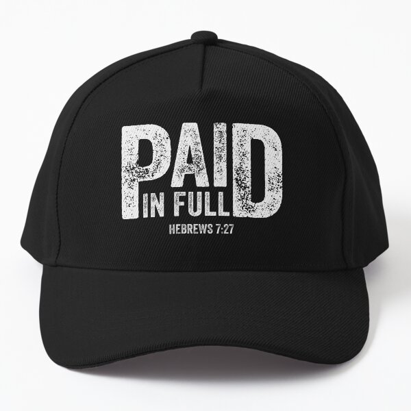 Item preview, Paid in Full - Retro Hebrews 7:27 Scripture designed and sold by Lillyamstronger.