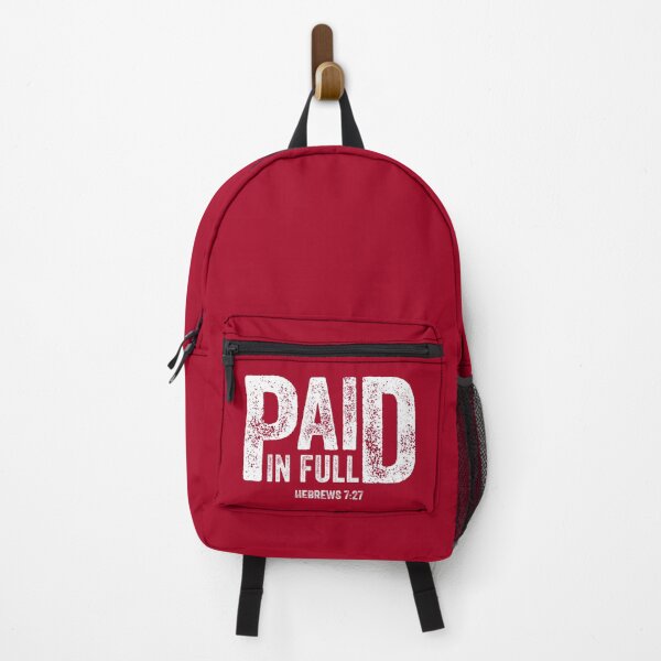 Item preview, Paid in Full - Retro Hebrews 7:27 Scripture designed and sold by Lillyamstronger.