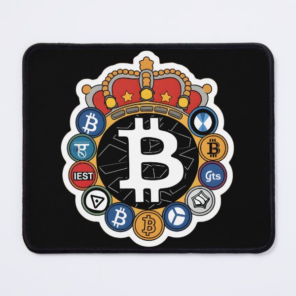 Item preview, Bitcoin Ember The Spark of Crypto Change designed and sold by RadDeck.