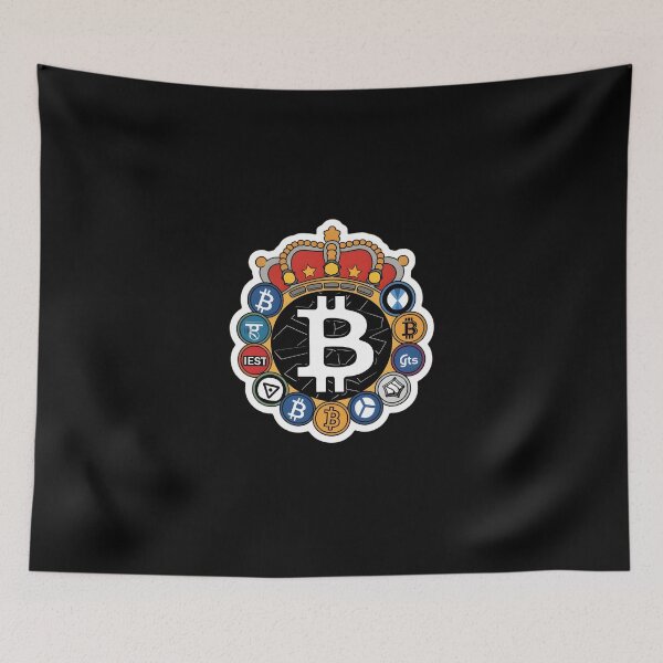 Item preview, Bitcoin Ember The Spark of Crypto Change designed and sold by RadDeck.