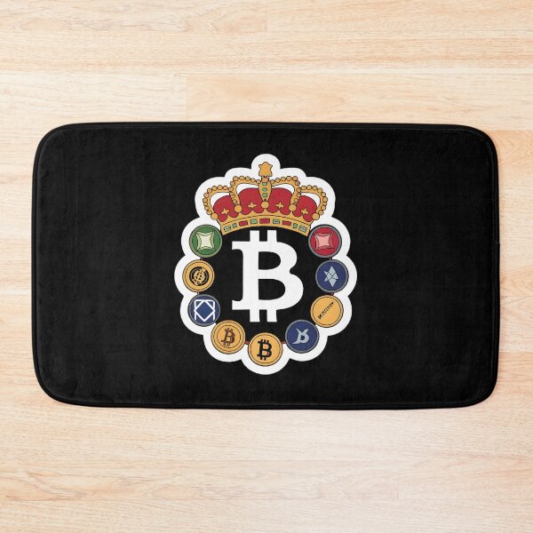 Item preview, Bitcoin Storm Embracing Market Waves designed and sold by RadDeck.