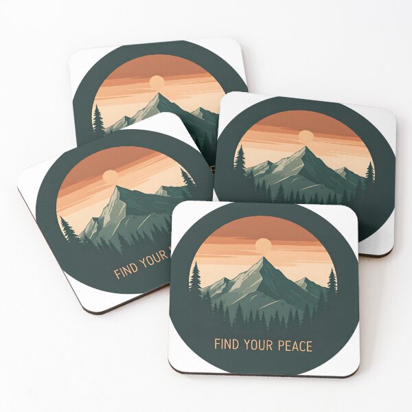 Item preview, Find Your Peace - Mountain Serenity designed and sold by TeesHearts100.