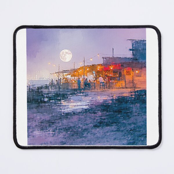 Item preview, Moons Glimmer Coastal Gathering designed and sold by PanoramaPrints.