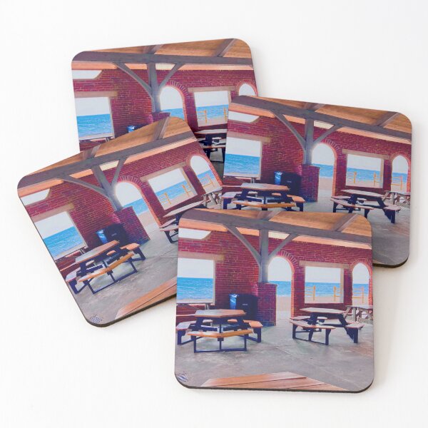 Item preview, Sam's Seascape Series - Compo Beach Building Westport, CT designed and sold by GiftsbyNaomi.