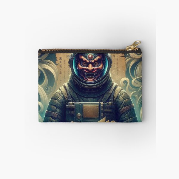 Item preview, NINJA ASTRONAUT WITH ONI MASK AND NINJA SCROLL designed and sold by JoyfulCreations.