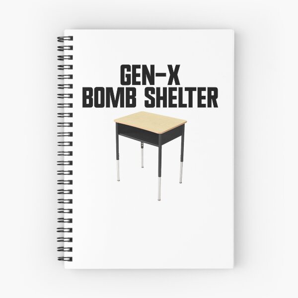 Item preview, Gen-X Bomb Shelter Funny Generation X Bomb Shelter Gear designed and sold by DynamicDesign.