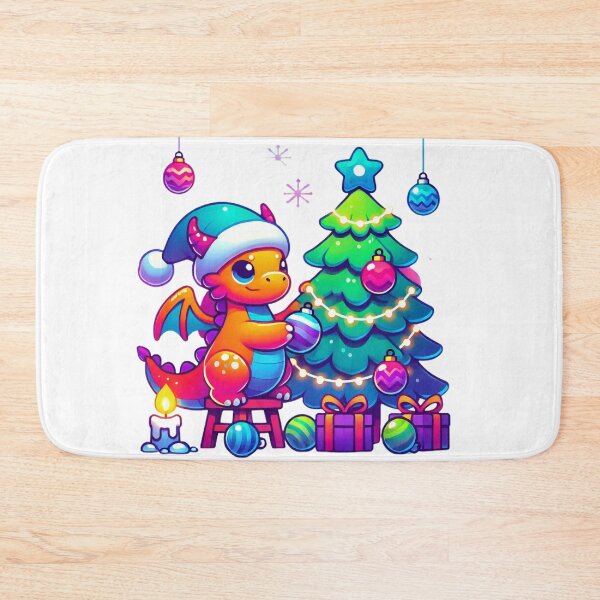 Item preview, Cute Dragon Decorating Christmas Tree designed and sold by lubushop1.