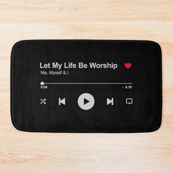 Item preview, Let My Life Be Worship - Christian Music designed and sold by Lillyamstronger.