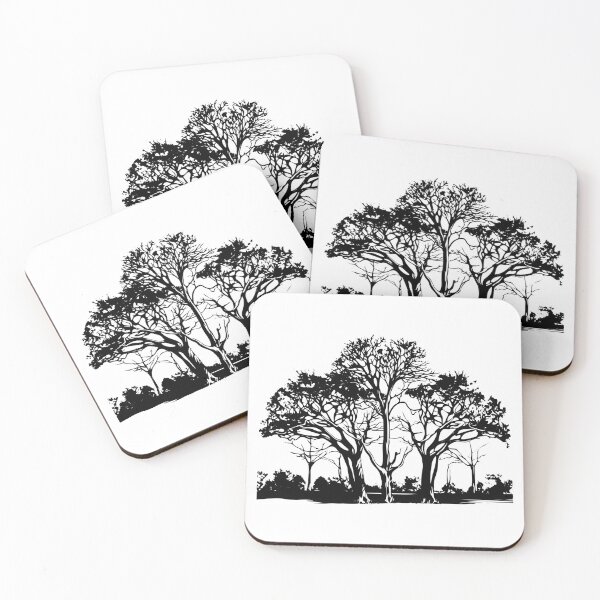 Item preview, Black Tupelo Gum Tree Nyssa Sylvatica Pepperidge Foliage designed and sold by inkoutninja.