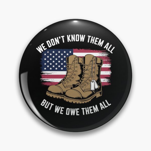 Artikelvorschau, Wir kennen sie nicht alle, aber wir sind ihnen allen etwas schuldig – Military Tribute Design entworfen und verkauft von ChalaDesign.