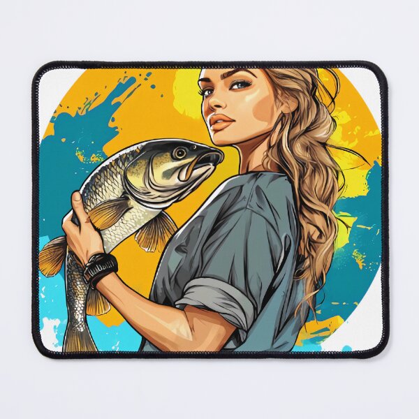 Item preview, Woman hold me fish designed and sold by Brendon987.