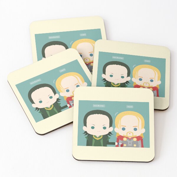 Item preview, Asgardian brothers drawing designed and sold by ourhappyface.