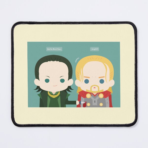 Item preview, Asgardian brothers drawing designed and sold by ourhappyface.