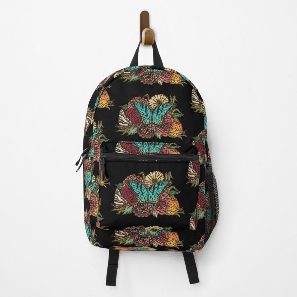 Item preview, Vibrant Blue Zebra Swallowtail Butterfly Collage designed and sold by Tali Marks.