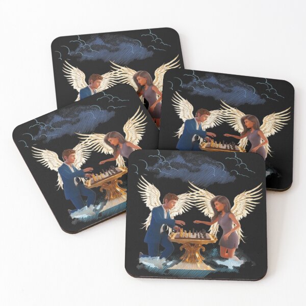 Item preview, Archangels Playing Chess in Heaven designed and sold by DivineHaven.