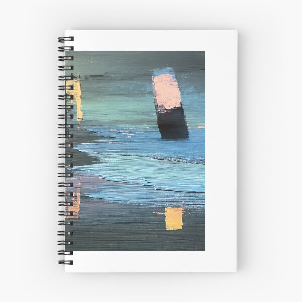 Item preview, Steel Shadows at Moonlit Beach designed and sold by PanoramaPrints.