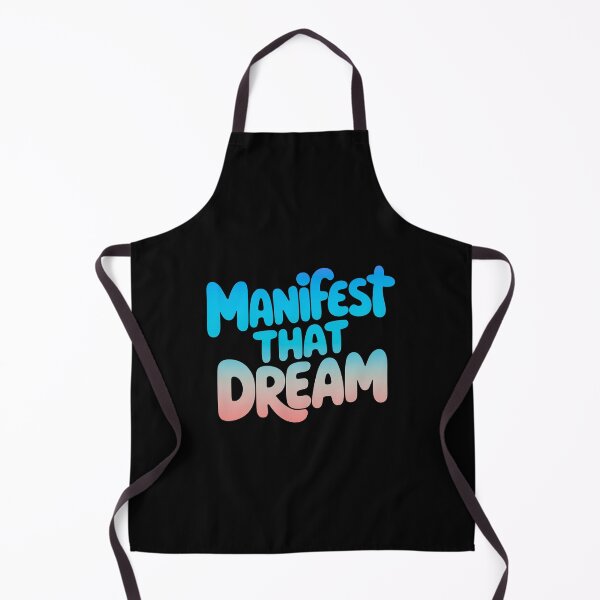 Item preview, Manifest That Dream Inspirational Quote designed and sold by ThreeftlyPicks.