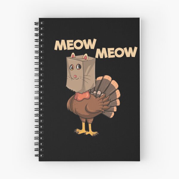 Item preview, Turkey Cat Meow Meow Funny Thanksgiving Turkey Cat Gear designed and sold by DynamicDesign.
