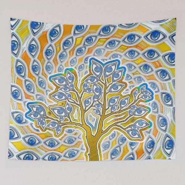 Item preview, TechnicolourEyetreeBurst2 designed and sold by Klaus Bremner (Autotelic Art).